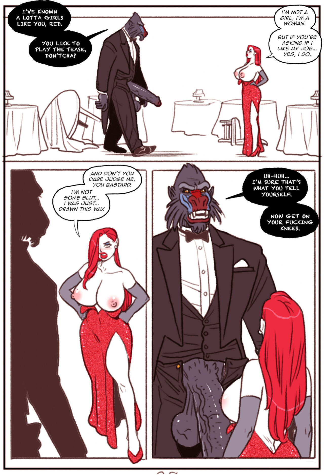 [Pegasus] Who Fucked Jessica Rabbit - Impreg Edition [COMPLETE]