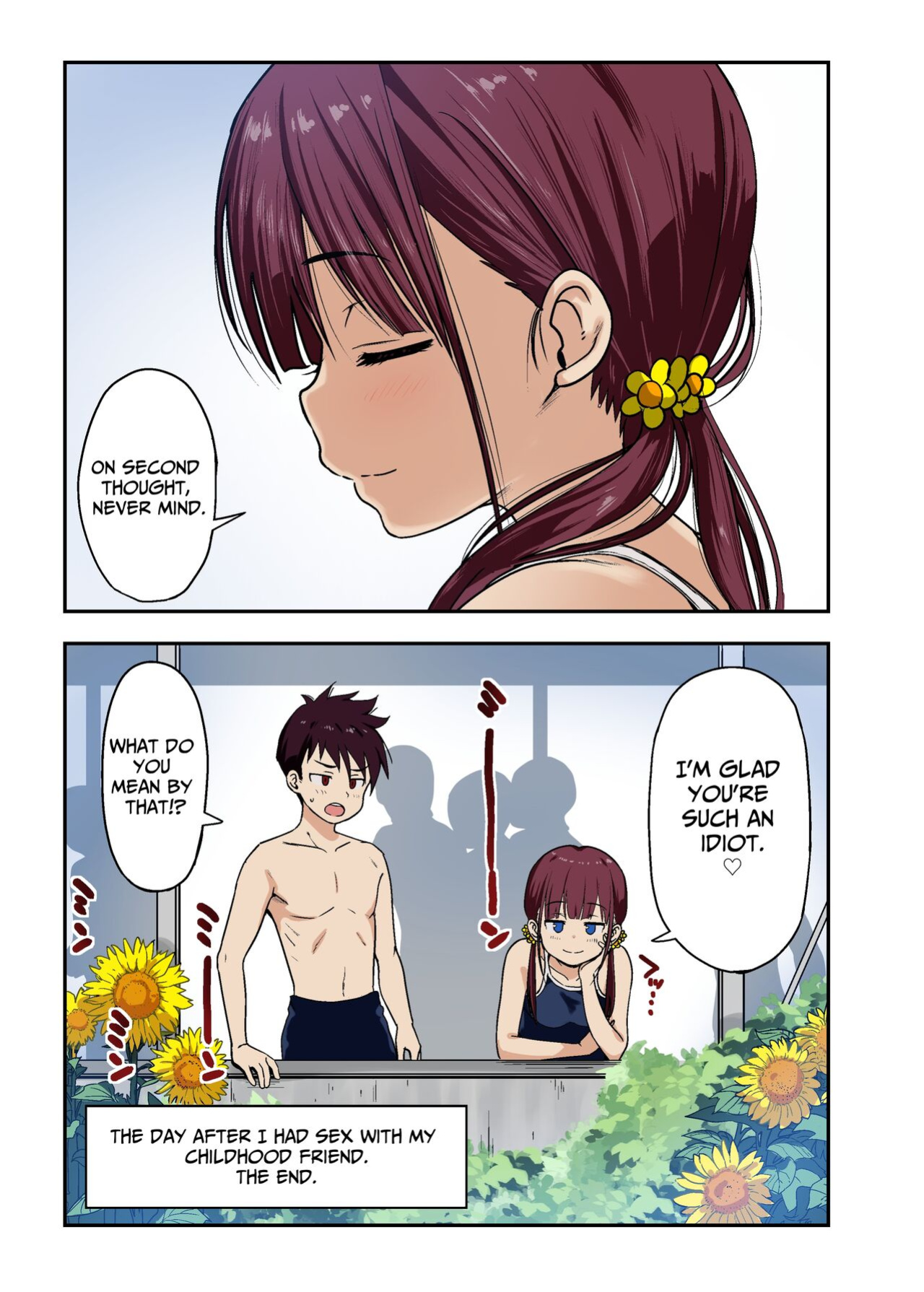 [Himawari Hanabi (Wakana Hanabi)] Osananajimi to H Shita Yokujitsu | The Day After I Banged My Childhood Friend [Benri]