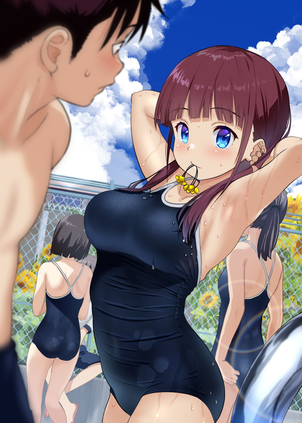 [Himawari Hanabi (Wakana Hanabi)] Osananajimi to H Shita Yokujitsu | The Day After I Banged My Childhood Friend [Benri]