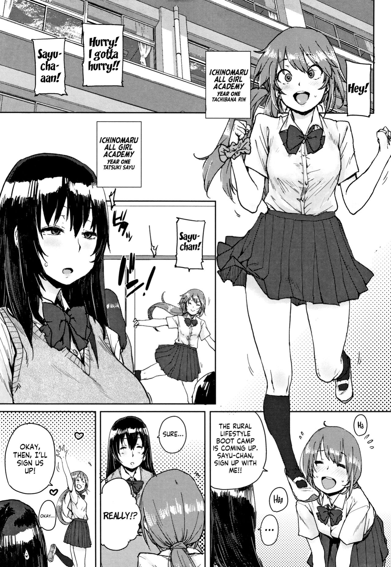 [Ponsuke] Gakuen Kounin Tanetsuke Gasshuku | Officially Accredited Sex Boot Camp Ch 1-8 [flash11]