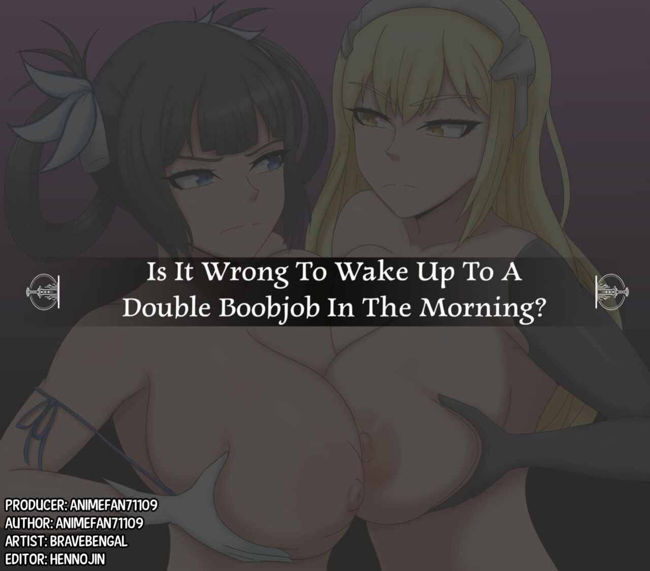 [BraveBengal] Is It Wrong To Wake Up To A Double Boobjob In The Morning (Dungeon ni Deai o Motomeru no wa Machigatteiru Darou ka)