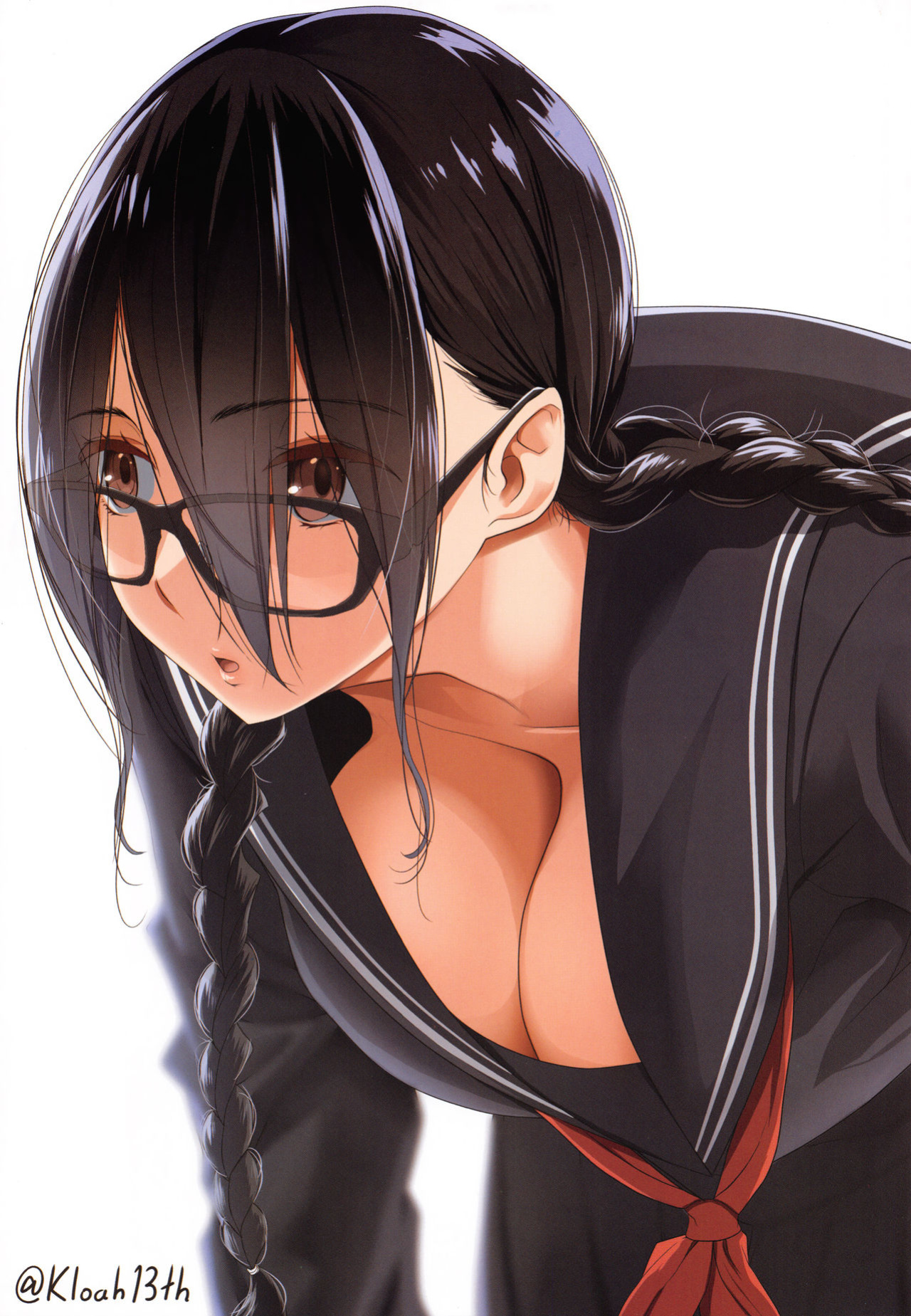 [Kloah] Kuro no Innyuu - Black Eros Tits Fixed [WhiteXmas]