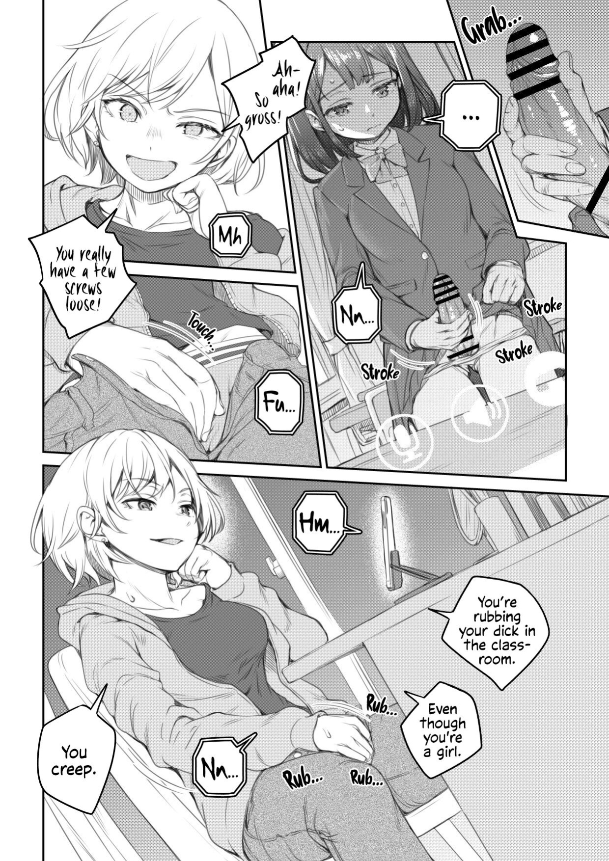 [Ayanakitori] Kyoushitsu de Remote Hitori H Saserareru Futanari-chan
