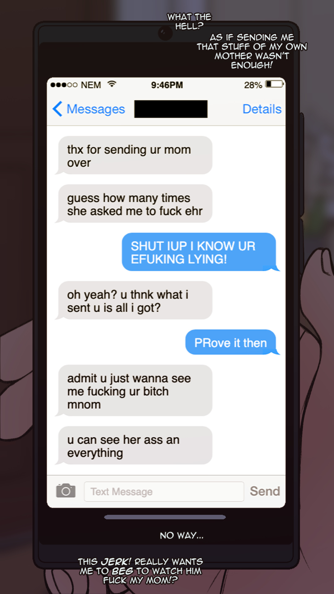 [Not Enough Milk] Mom deals with my Bully