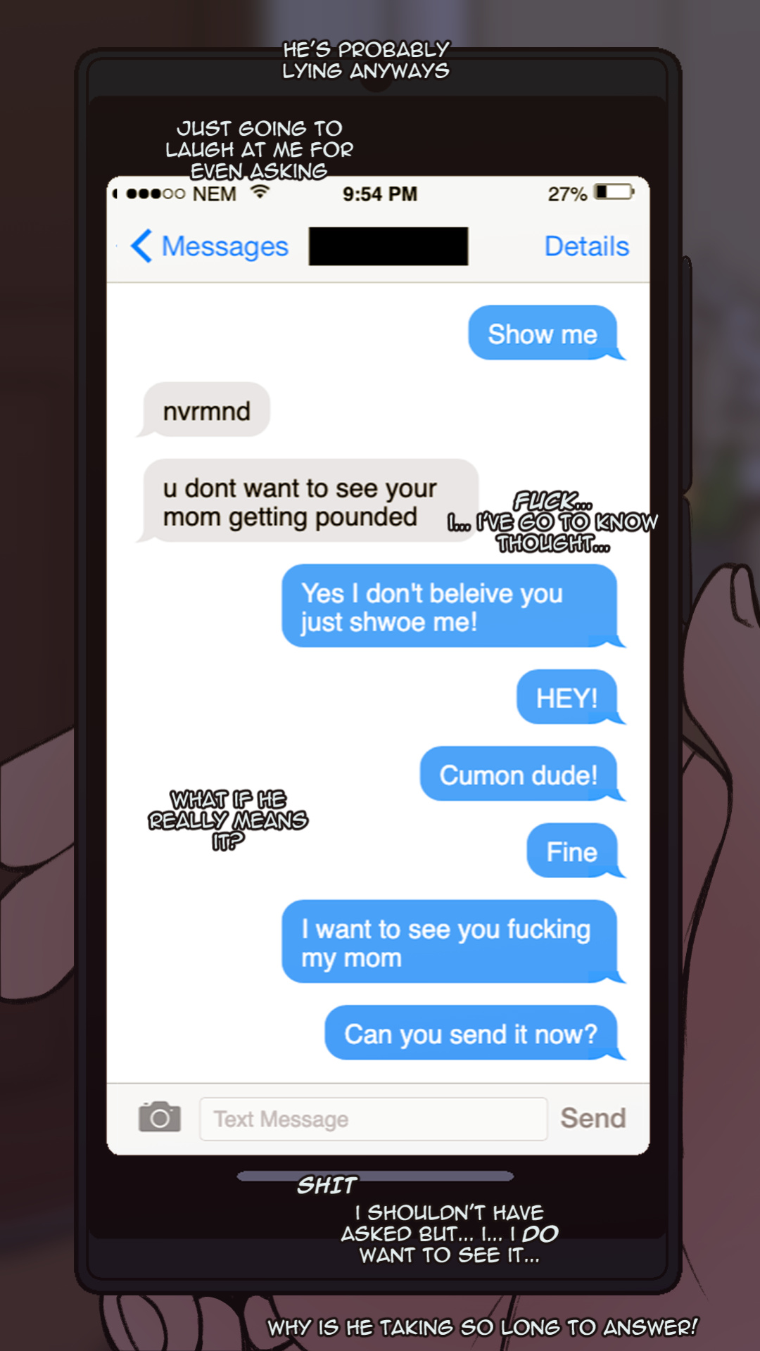 [Not Enough Milk] Mom deals with my Bully