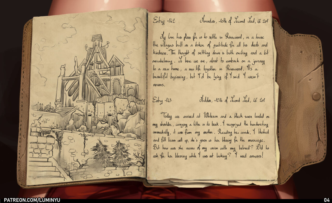 [LumiNyu] Serana Mini Comic (The Elder Scrolls V: Skyrim)