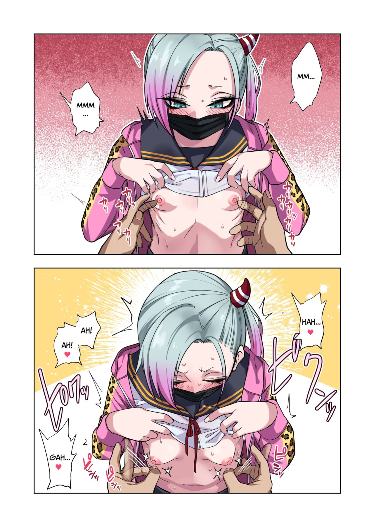 [Gujira 4 Gou (Gujira)] Tsuntsun Yankee-chan wa Yowayowa Chikubi o Ijireba Kekkou Nandemo Yarasete Kureru | Prickly Delinquent Girl Will Let You Do Almost Anything If You Tease Her Sensitive Nipples [Penguin Piper]