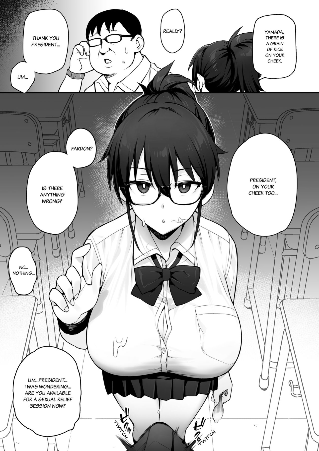 [TRY] The New President of The Public Morals Committee Got Really Massive Breasts