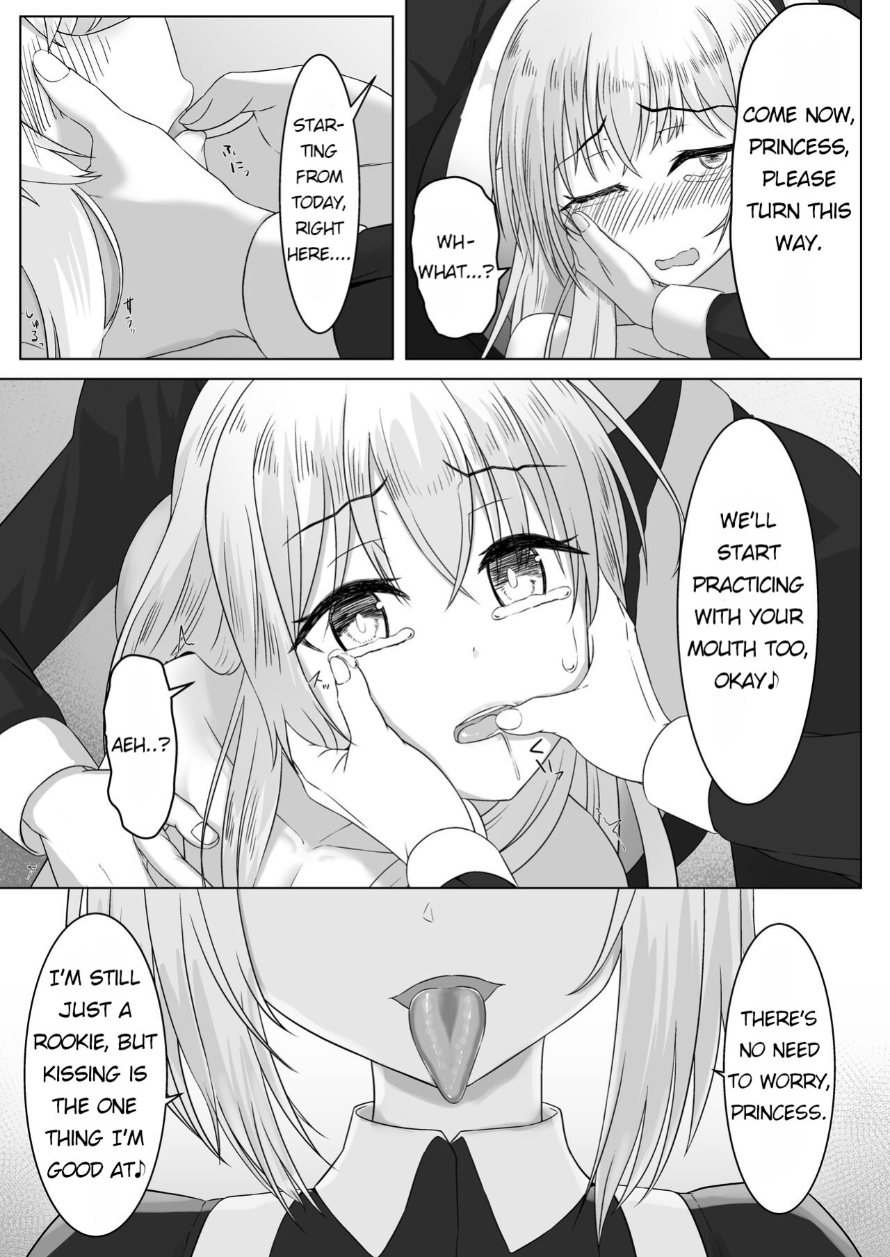 [Youkandou (Youkan)] Ohime-sama ♂ no Ouzoku Kyouiku | Princess♂'s Royal Education
