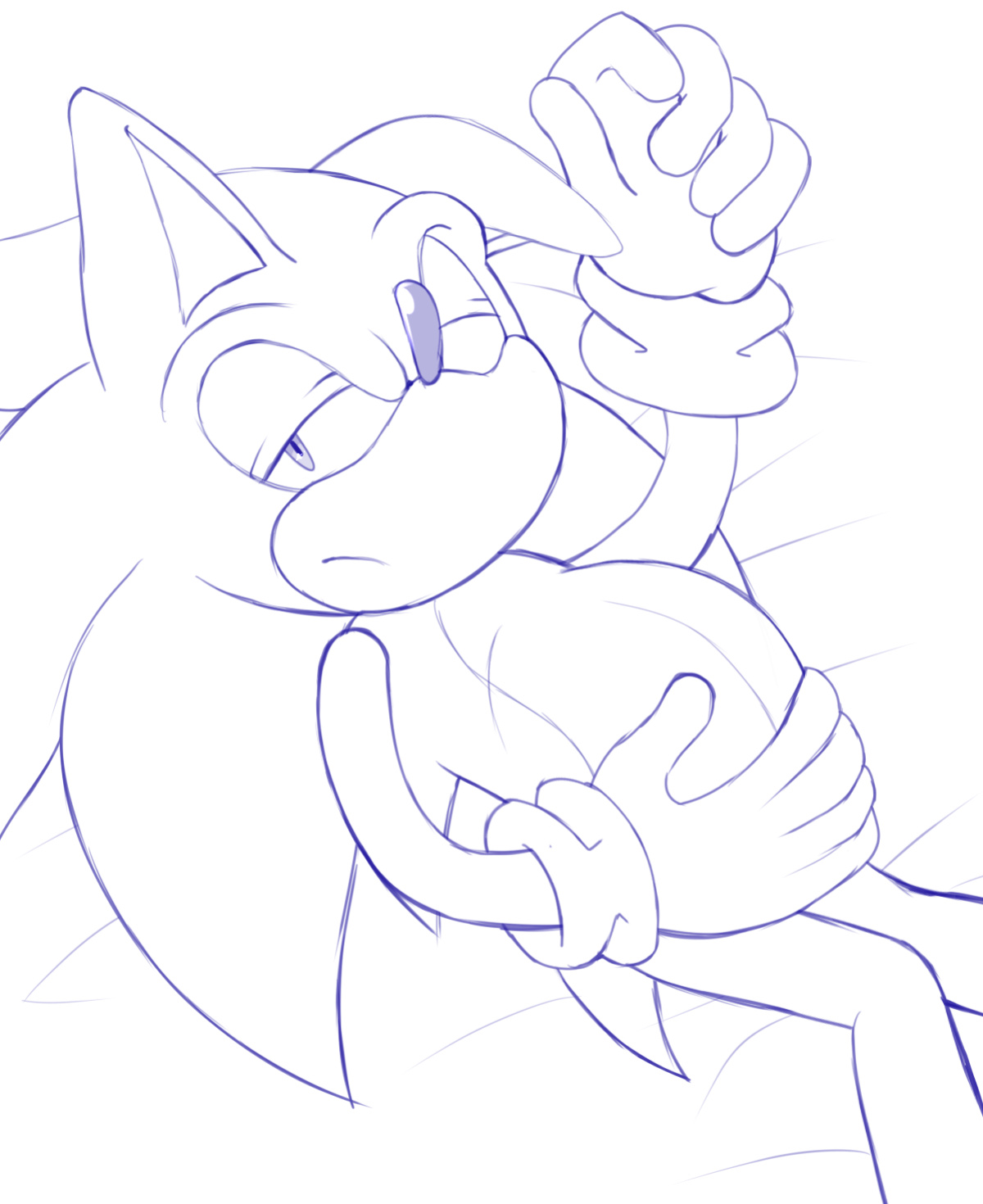 JayAero/BlueSeaMoon's Sonic Mpreg Art