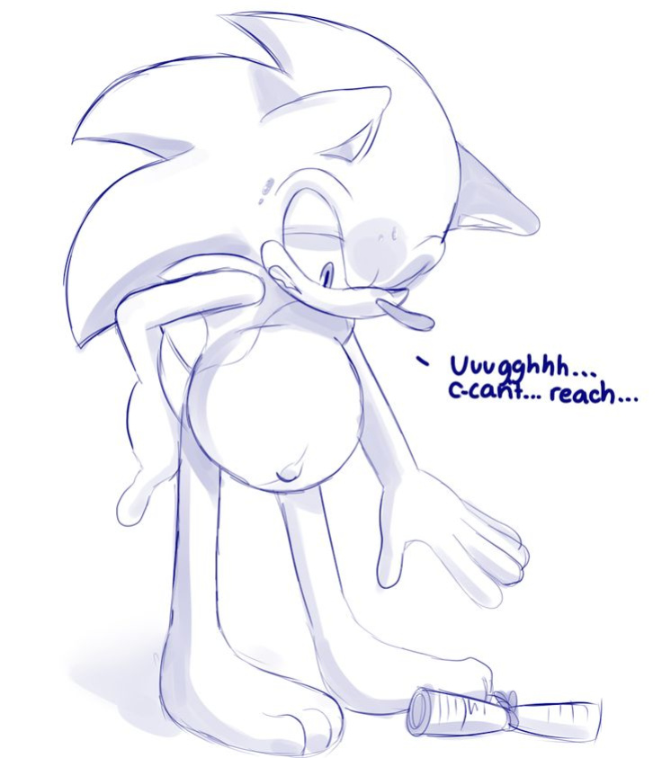 JayAero/BlueSeaMoon's Sonic Mpreg Art