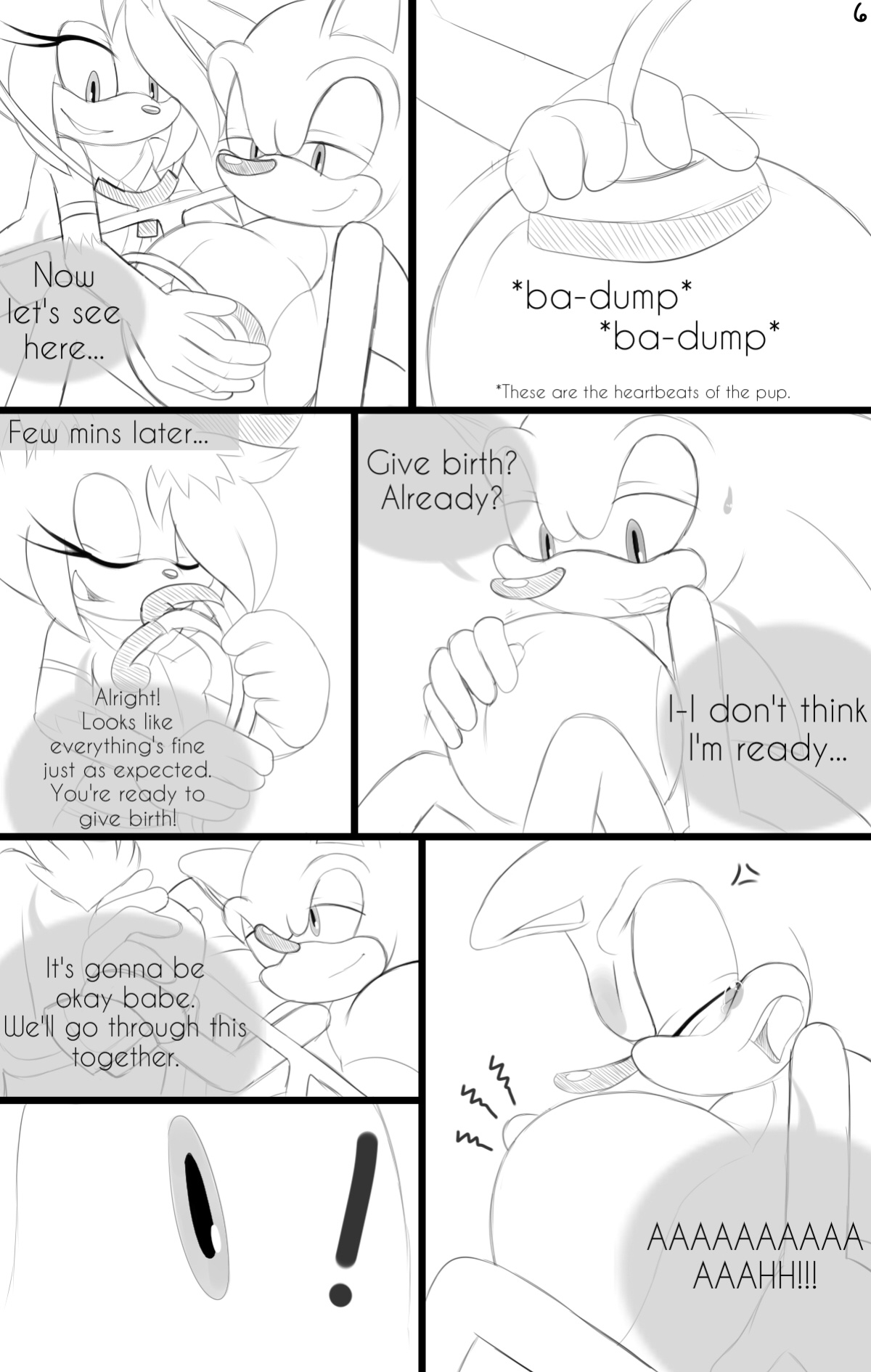 JayAero/BlueSeaMoon's Sonic Mpreg Art