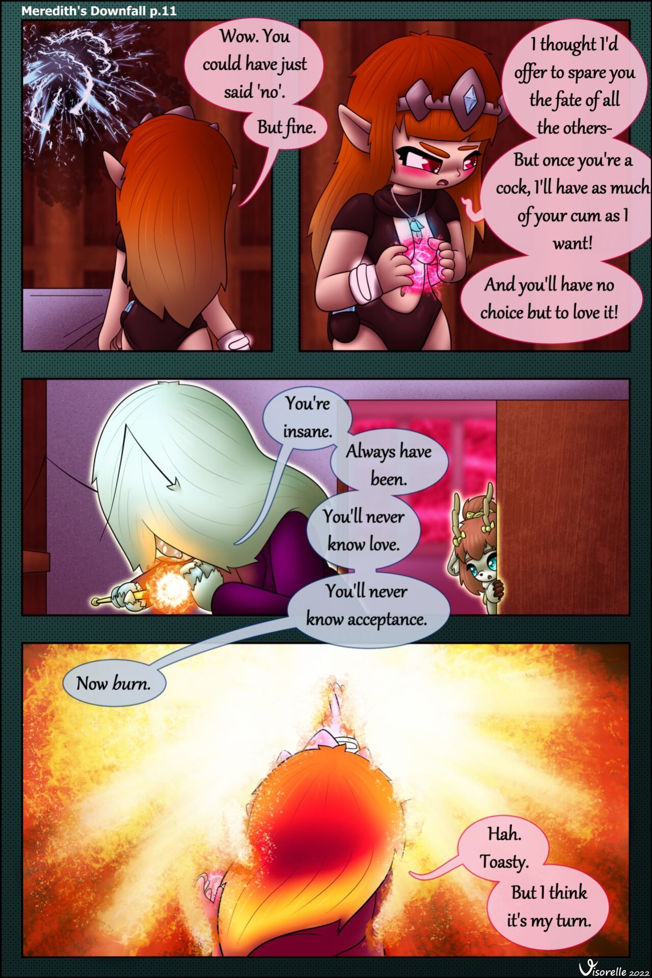 [Visorelle] Meredith's Downfall