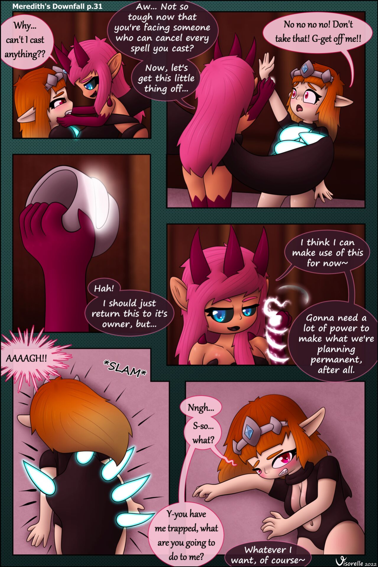 [Visorelle] Meredith's Downfall