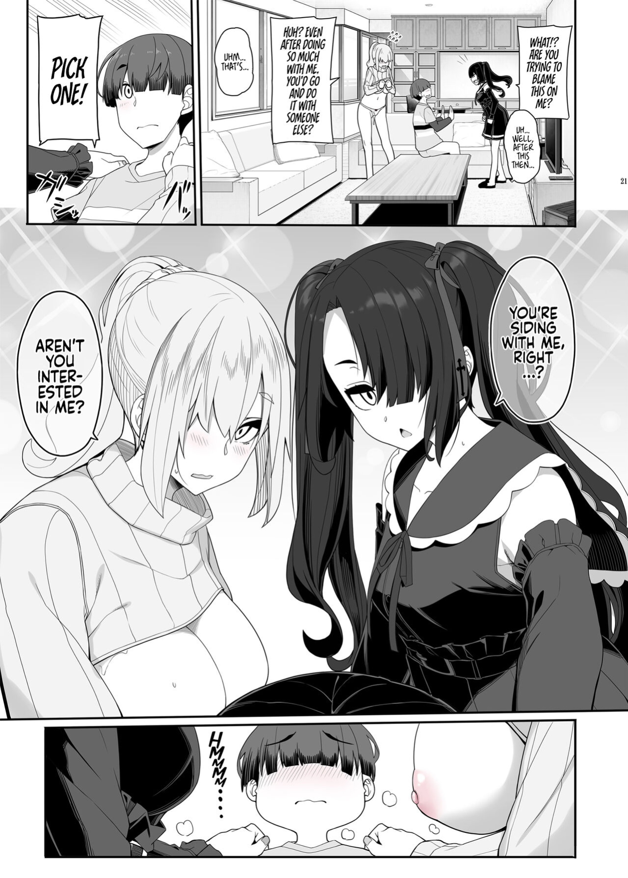 [Kirintei (Kirin Kakeru, Kouri] Wake Ari Josei wa Yoru no Ecchi de Shirokuro Tsuketai | Girls with Baggage Plan to Settle the Score via Sex Tonight [Coffedrug]