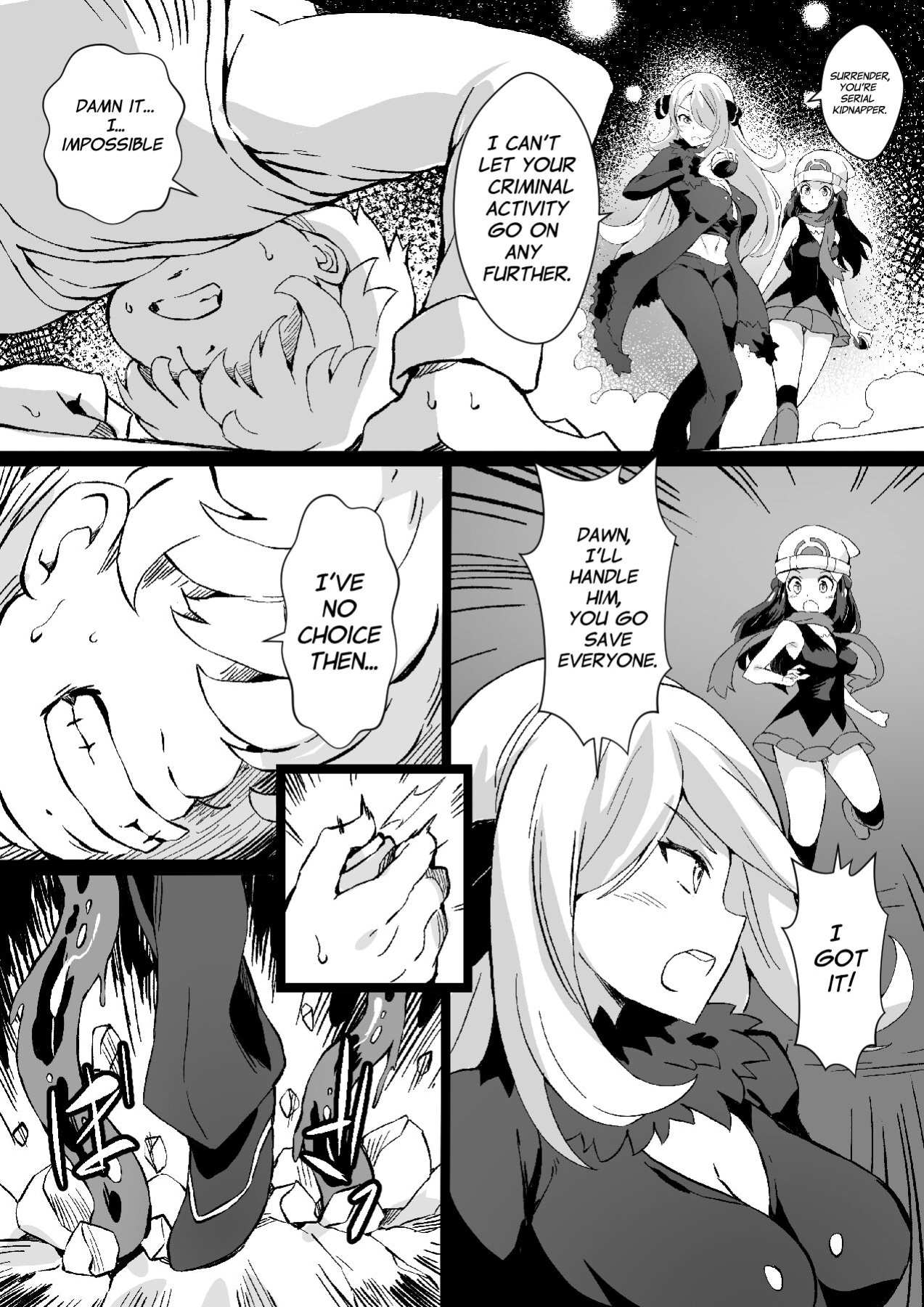 [Mist Night (Co_Ma)] Poke Hell Monsters Ep.5 Part 01-02 (Cynthia) (Pokémon)