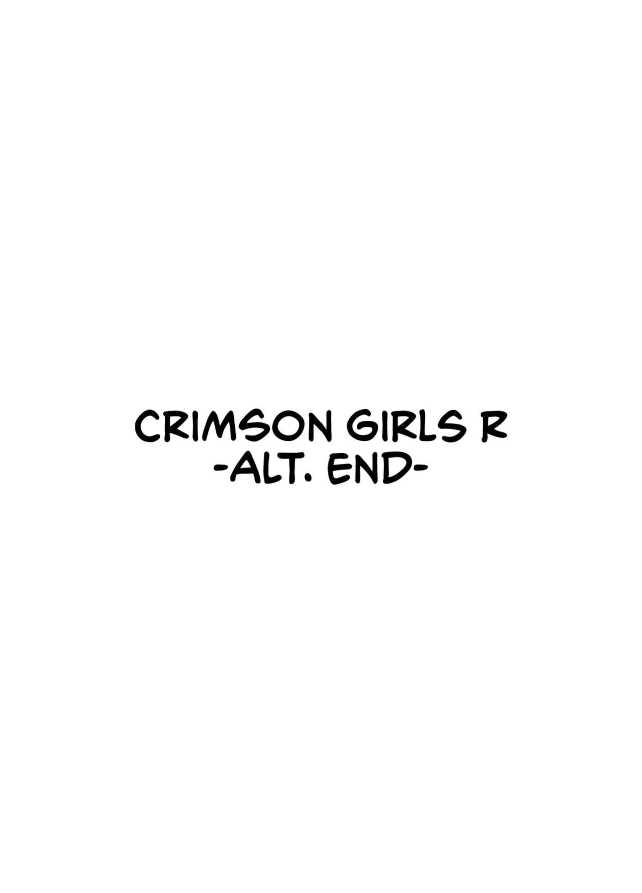 [Crimson] Crimson Girls R [CulturedCommissions]