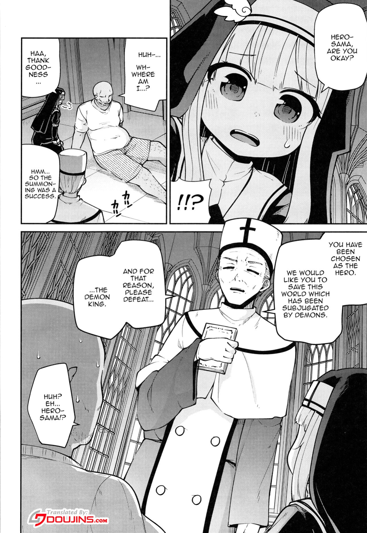 [Kitsuneya (Leafy)] Seijo to Slime to Zako Yuusha | The Nun, The Slime and The Weakling Hero
