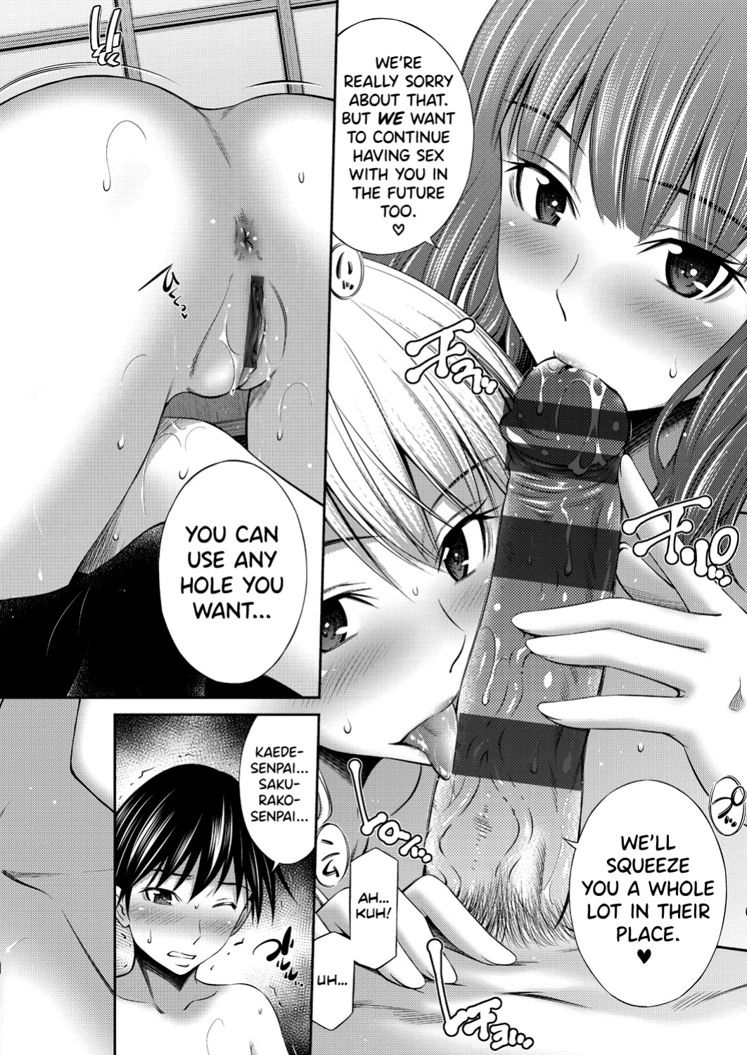 [Sabashi Renya] Senpai-tachi to no Gakuen Seikatsu Ch. 1-5 [biribiri]