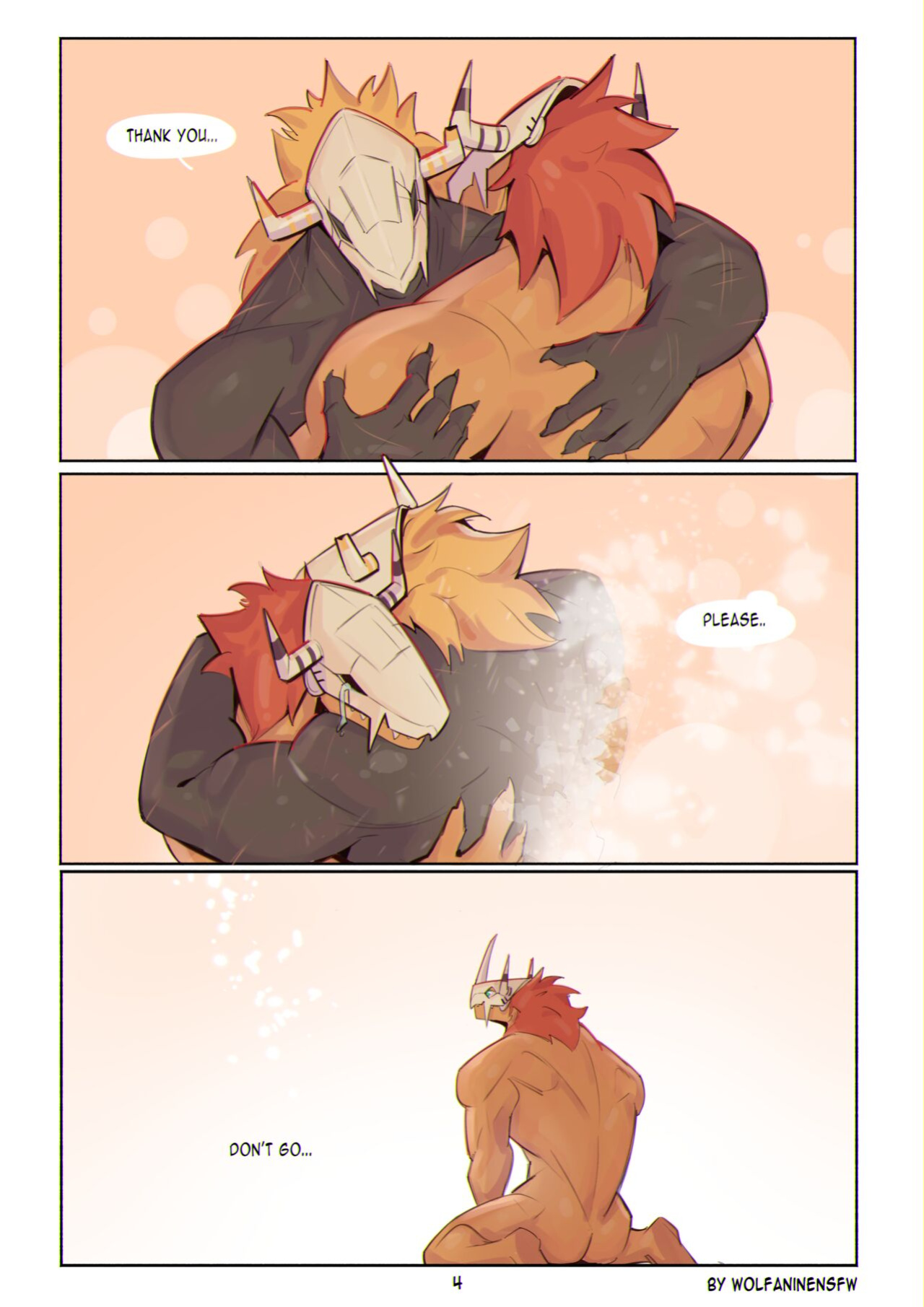 [Wolfanine] Goodbye (Digimon)