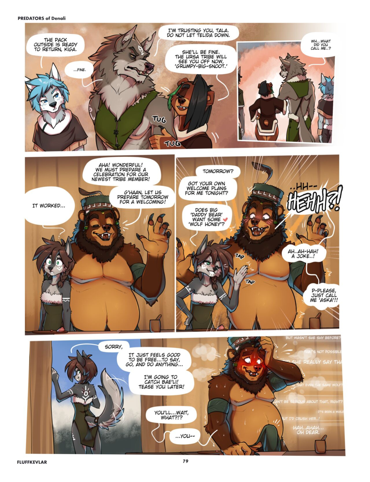 [Fluff-Kevlar] Predators of Denali (W/ Extras)