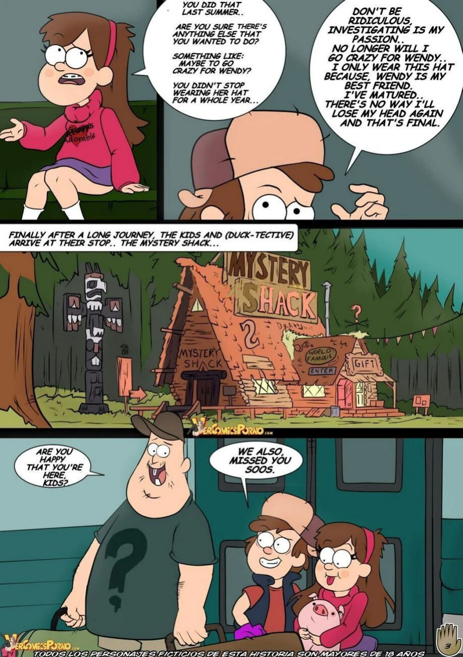 A Summer Of Pleasure 1-5 (Gravity Falls)(Drah Navlag)(Reuploaded)(I Found All Of Them :))