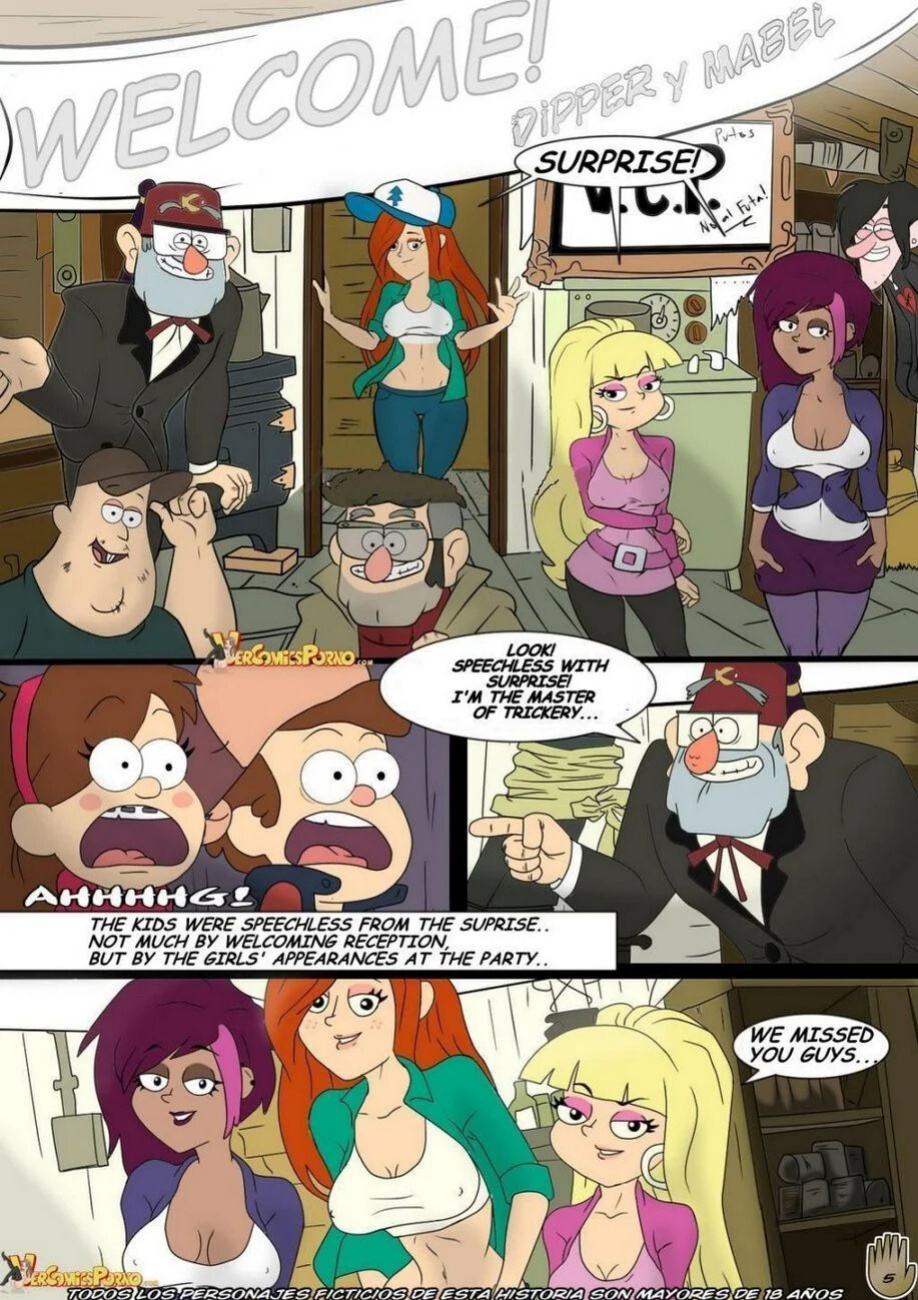 A Summer Of Pleasure 1-5 (Gravity Falls)(Drah Navlag)(Reuploaded)(I Found All Of Them :))