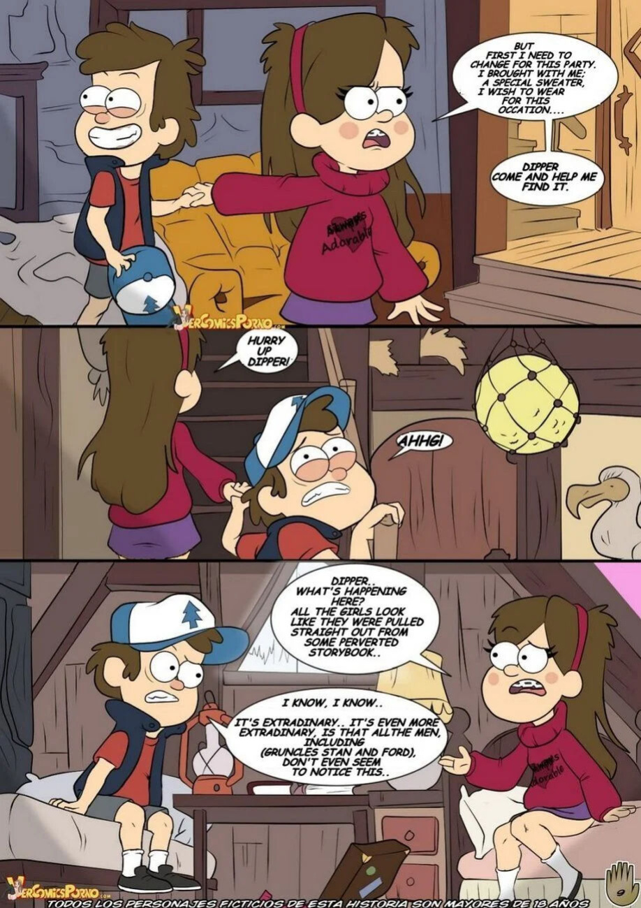 A Summer Of Pleasure 1-5 (Gravity Falls)(Drah Navlag)(Reuploaded)(I Found All Of Them :))