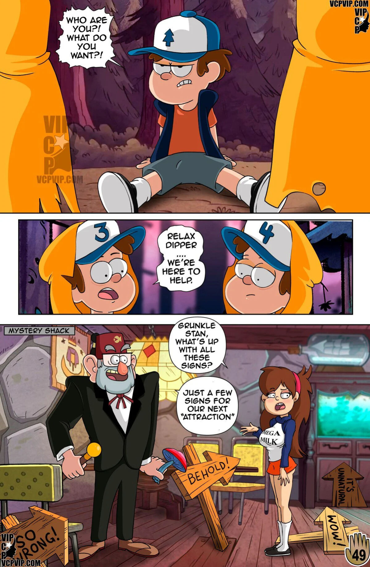 A Summer Of Pleasure 1-5 (Gravity Falls)(Drah Navlag)(Reuploaded)(I Found All Of Them :))