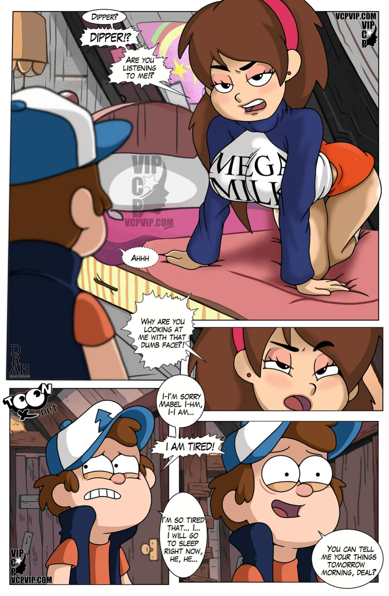 A Summer Of Pleasure 1-5 (Gravity Falls)(Drah Navlag)(Reuploaded)(I Found All Of Them :))