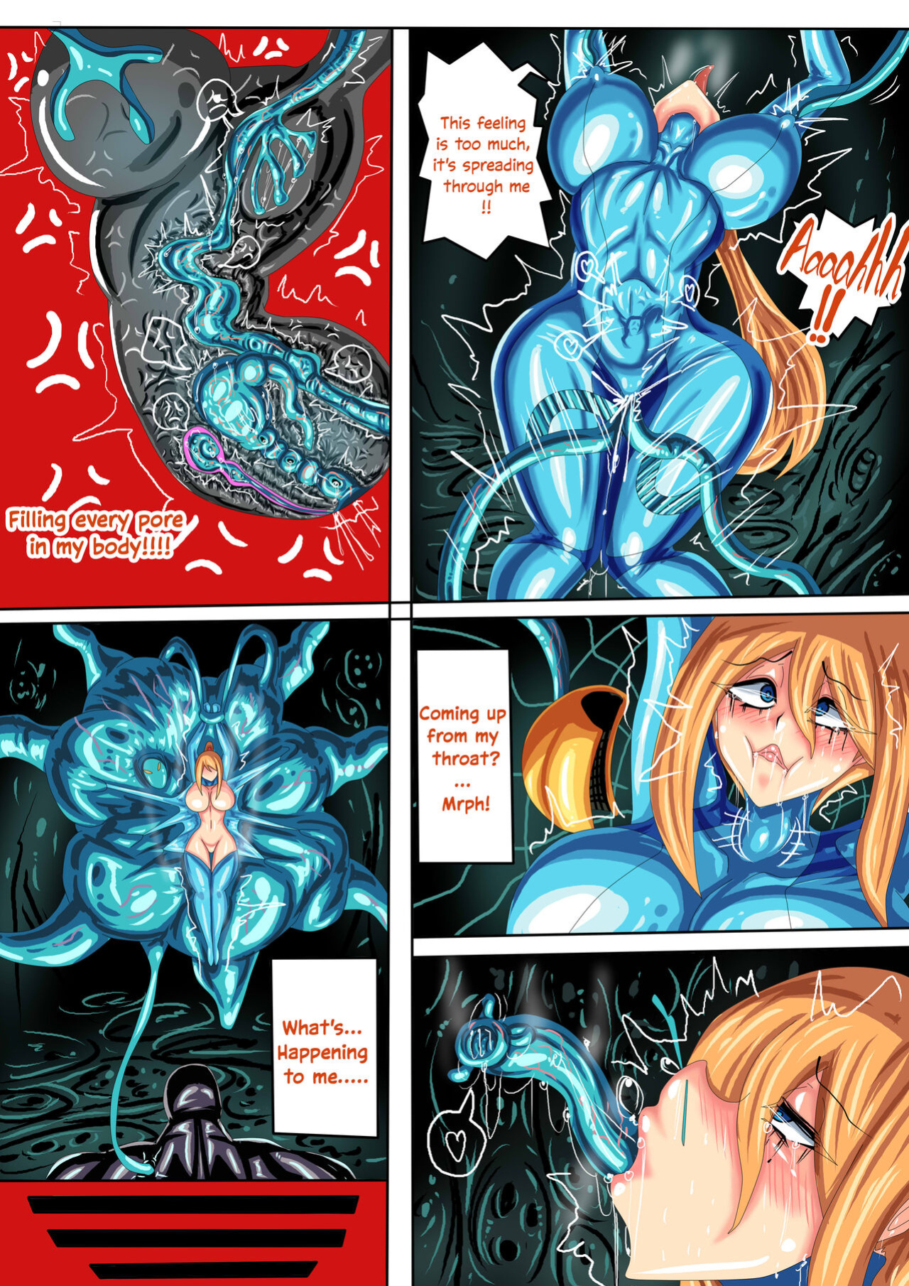 [Jokerkin] Samus Tentacle Comic