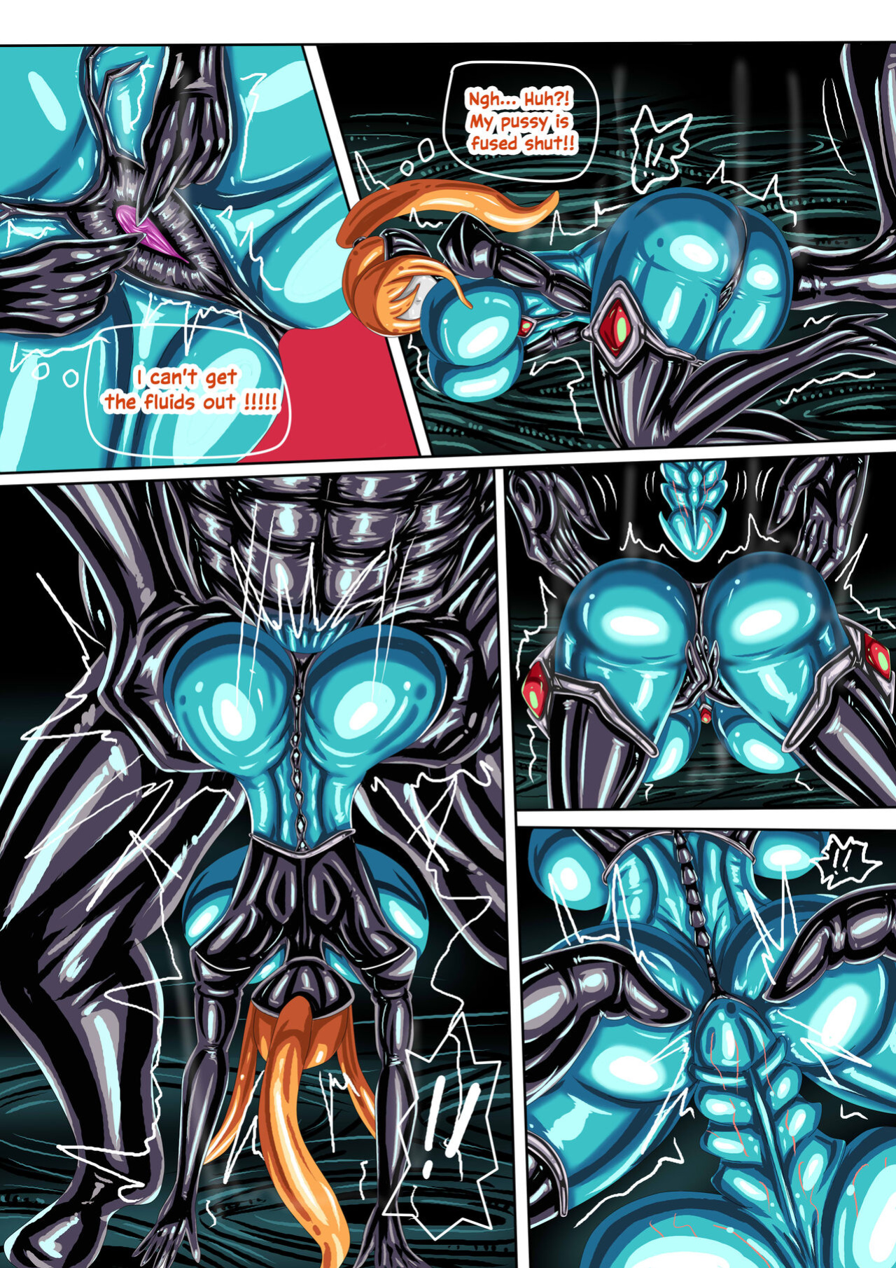 [Jokerkin] Samus Tentacle Comic