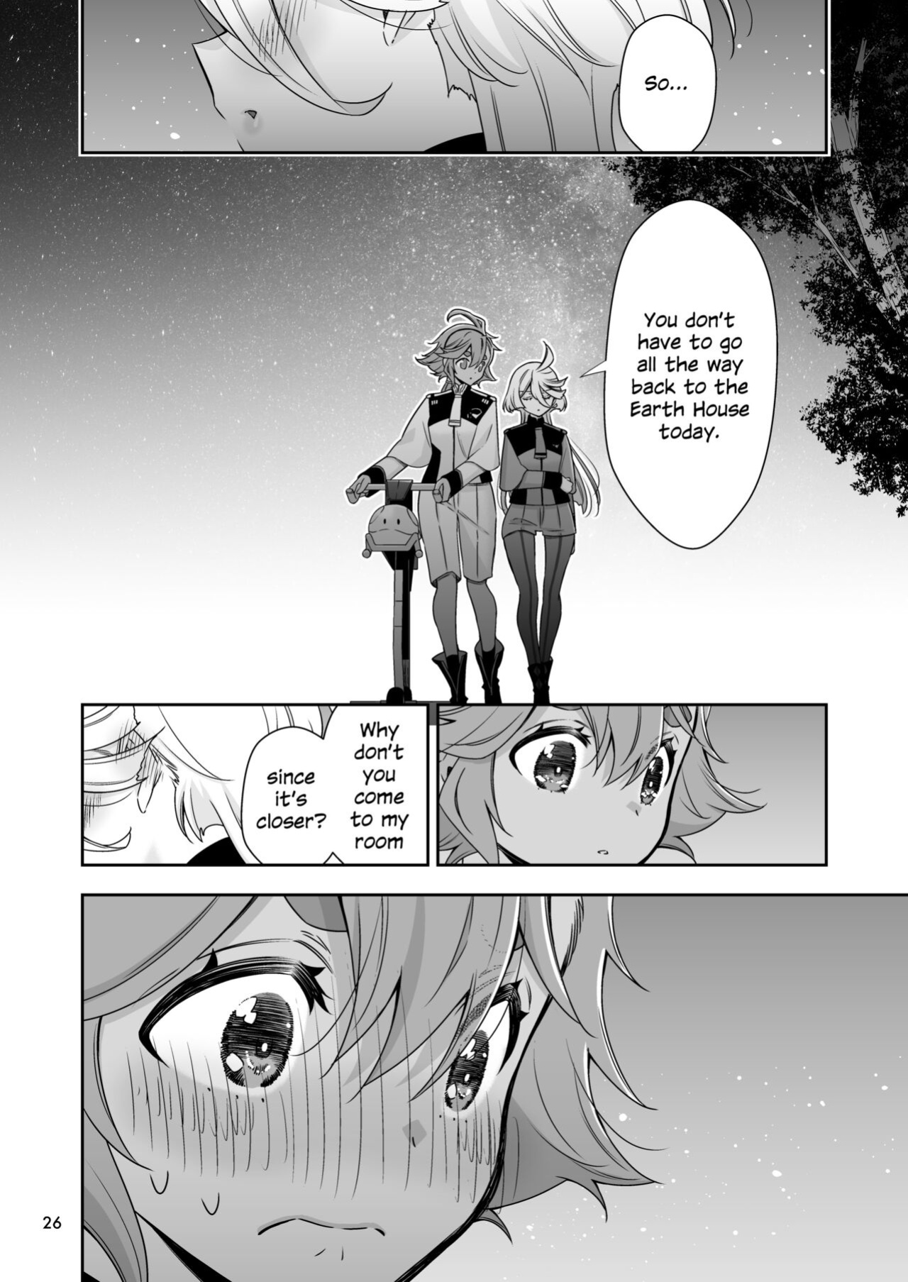 [Waterfall (Takano Saku)] Shiawase na Hibi -if- | Days of Happiness -if- (Mobile Suit Gundam: The Witch from Mercury)