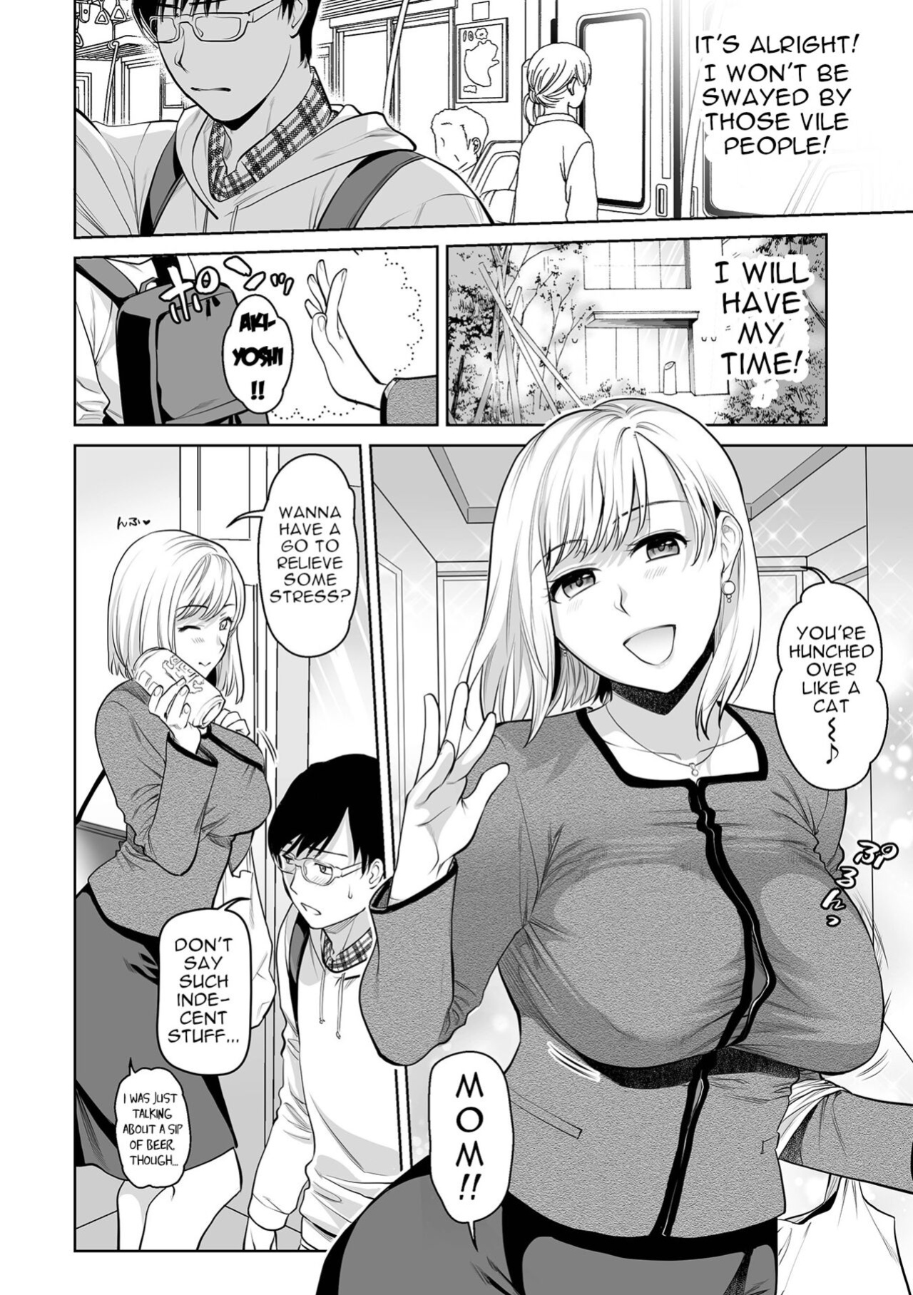 [Ohsaka Minami] Okaa-san to Issho♪ -Hatsujou Boshi- | Cumming Together with Mom♪ (Web Comic Toutetsu Vol. 97 ) [menospeaknihongo]