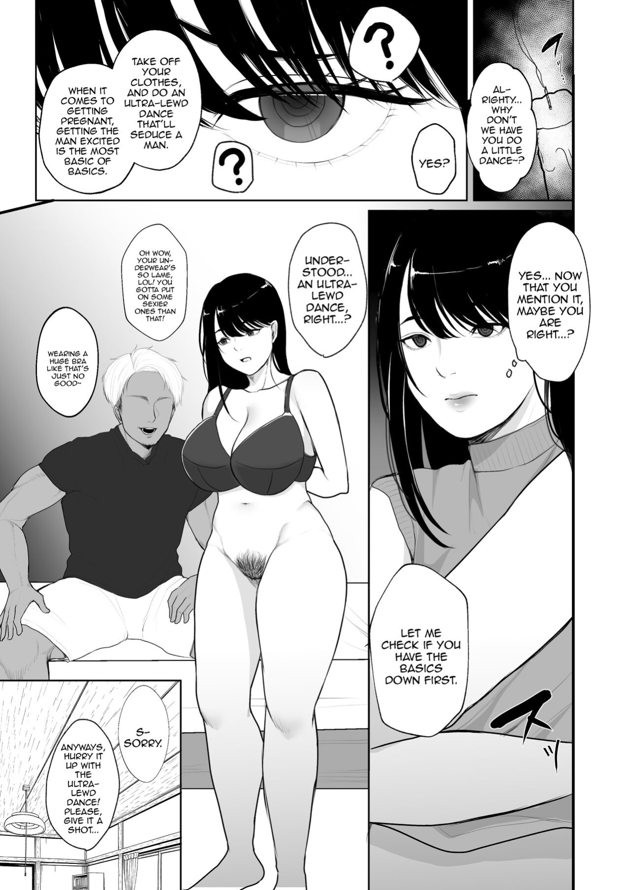 [Nanda Kono Sekai (Giriken)] Ninkatsu Hitozuma Akutoku Saimin Ryouhou de Gokainin / A Housewife Looking To Get Pregnant Gets Inseminated By The Wrong Person Misusing Hypnosis Therapy