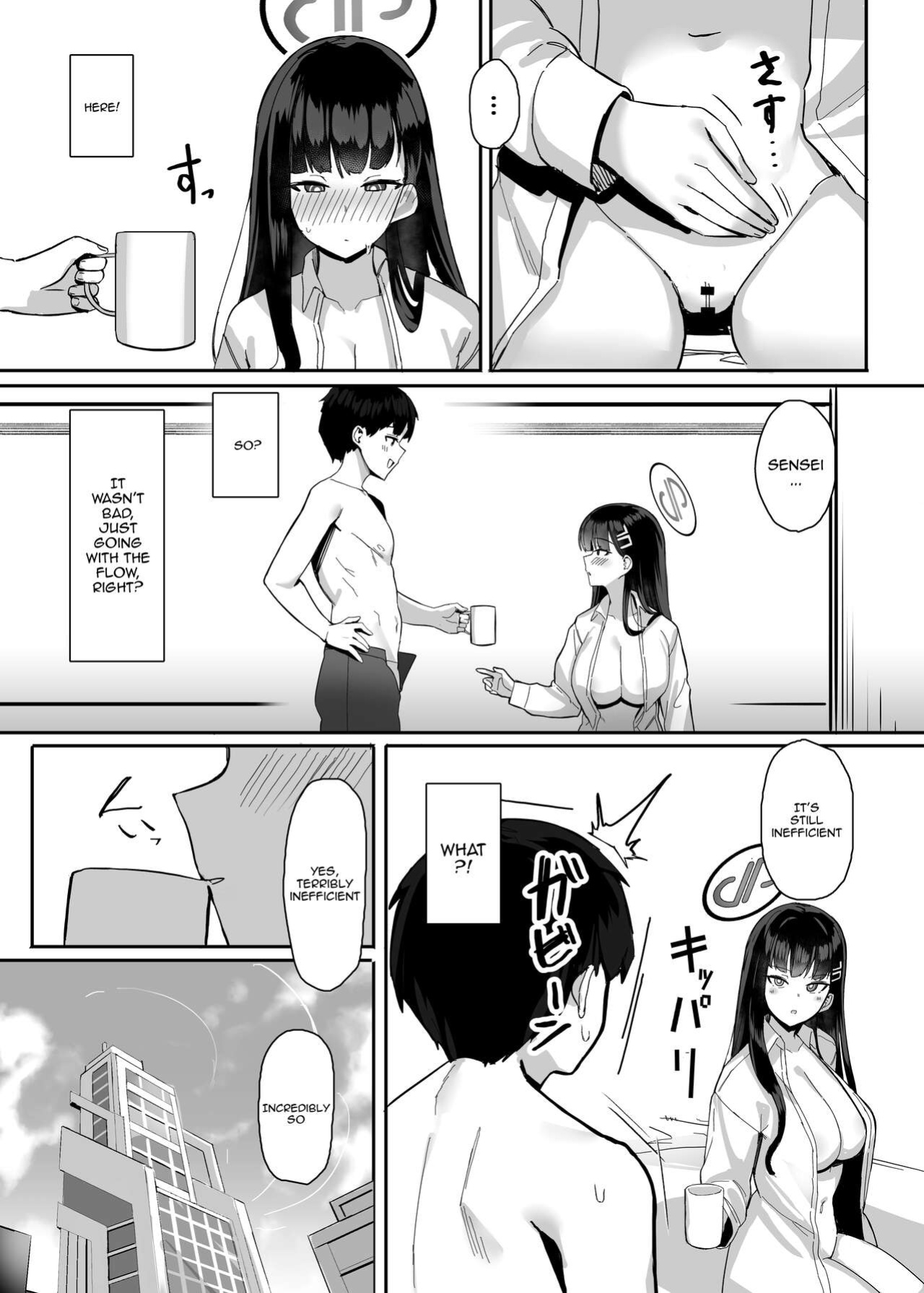[Nijyouhan (ijou)] Rio no gouri wa ikioi deose / Push Rio's Rationale With Your Enthusiam (Blue Archive)