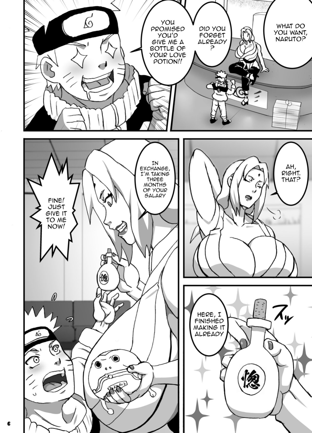 [NARUHO-Dou (Naruhodo)] ToroTsuna Hokage Horegusuri no Nan no Maki / Melty Tsunade - Story About The Hokage's Hardships Caused By a Love Drug (Naruto)