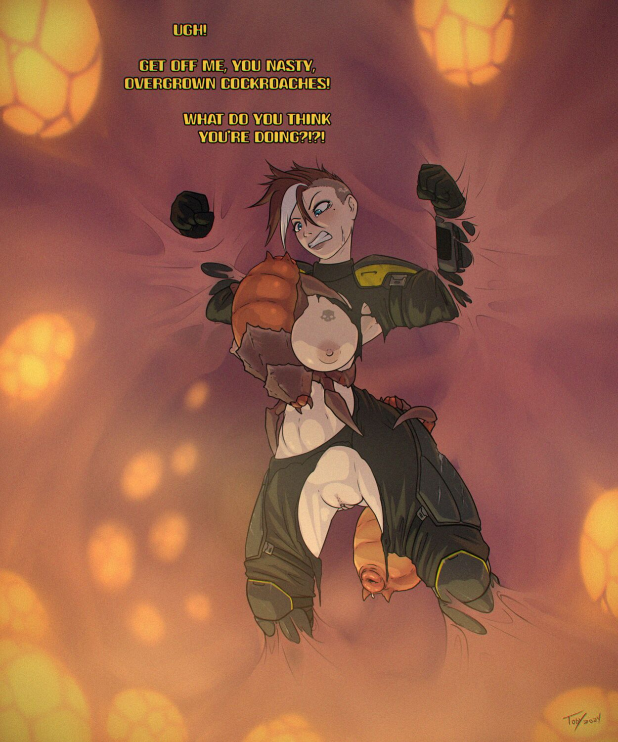 [TOBY_ART] Bugged Helldiver