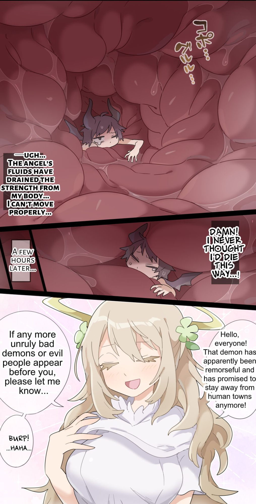 [imaat] Giant angel VORE [English / Japanese]