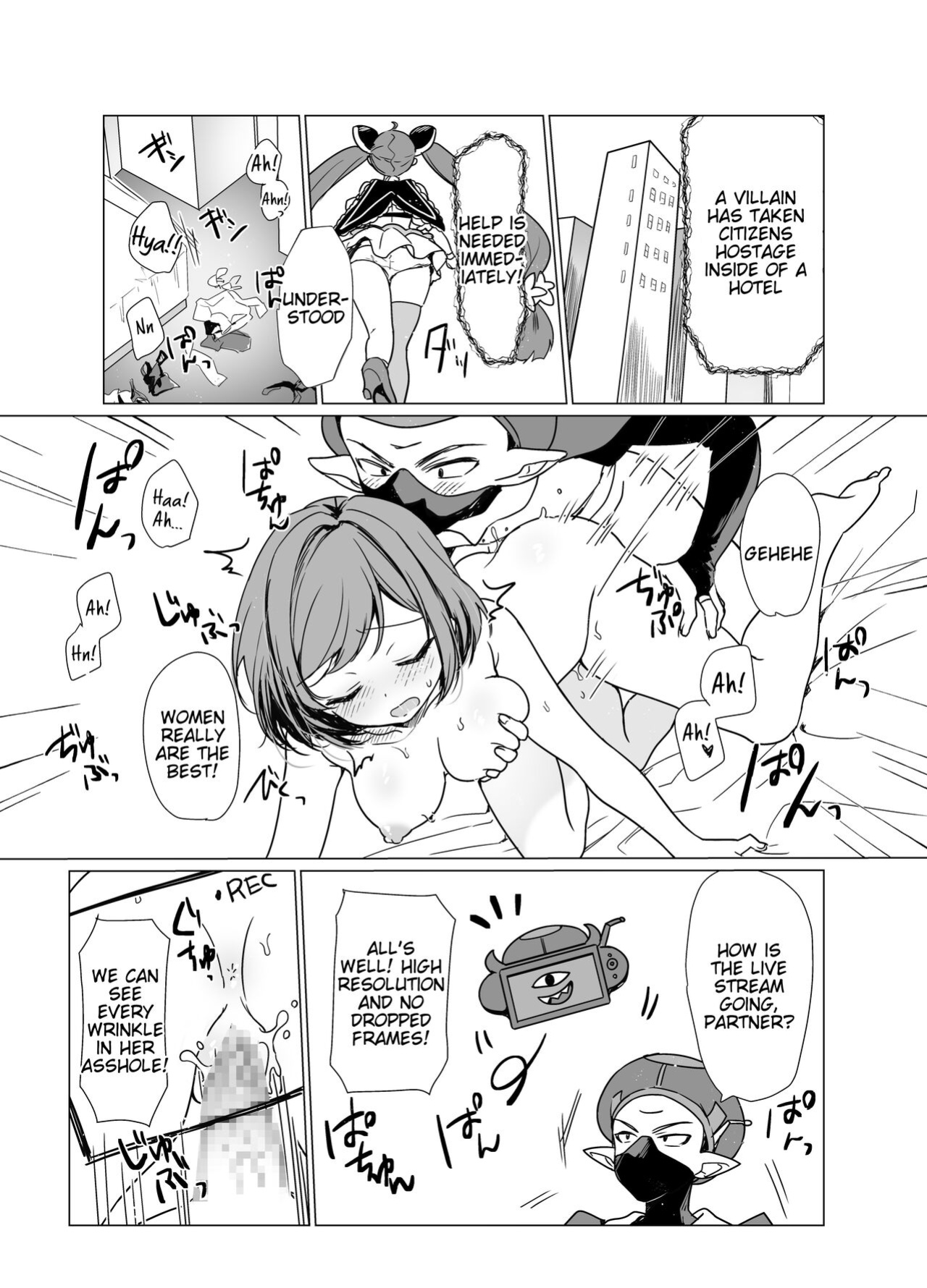 [uniuni (Kisukekun)] Mahou Shoujo VS Saimin Kyoujin [Tigoris Translates]