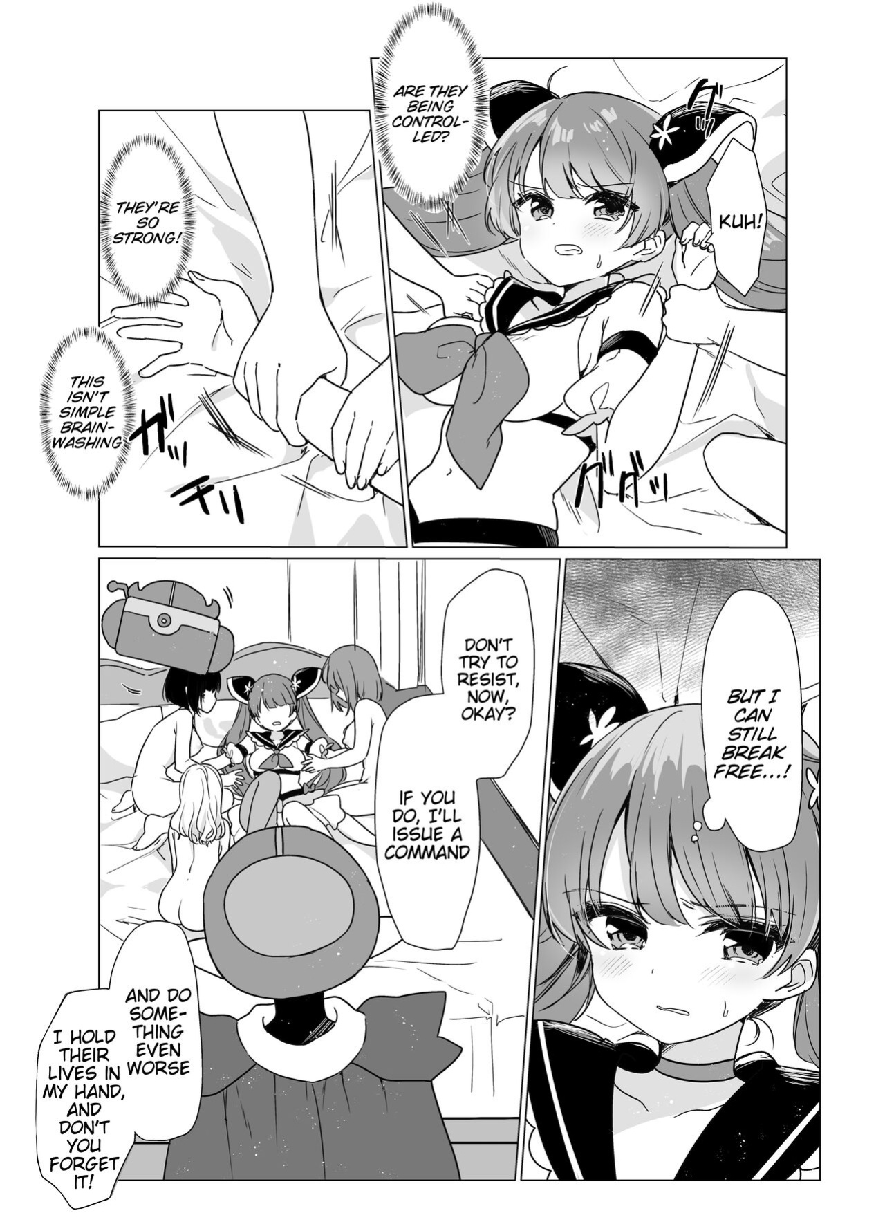 [uniuni (Kisukekun)] Mahou Shoujo VS Saimin Kyoujin [Tigoris Translates]