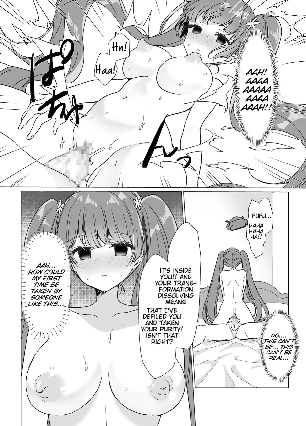 [uniuni (Kisukekun)] Mahou Shoujo VS Saimin Kyoujin [Tigoris Translates]