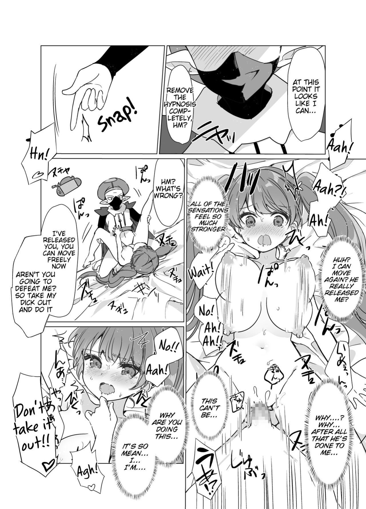 [uniuni (Kisukekun)] Mahou Shoujo VS Saimin Kyoujin [Tigoris Translates]