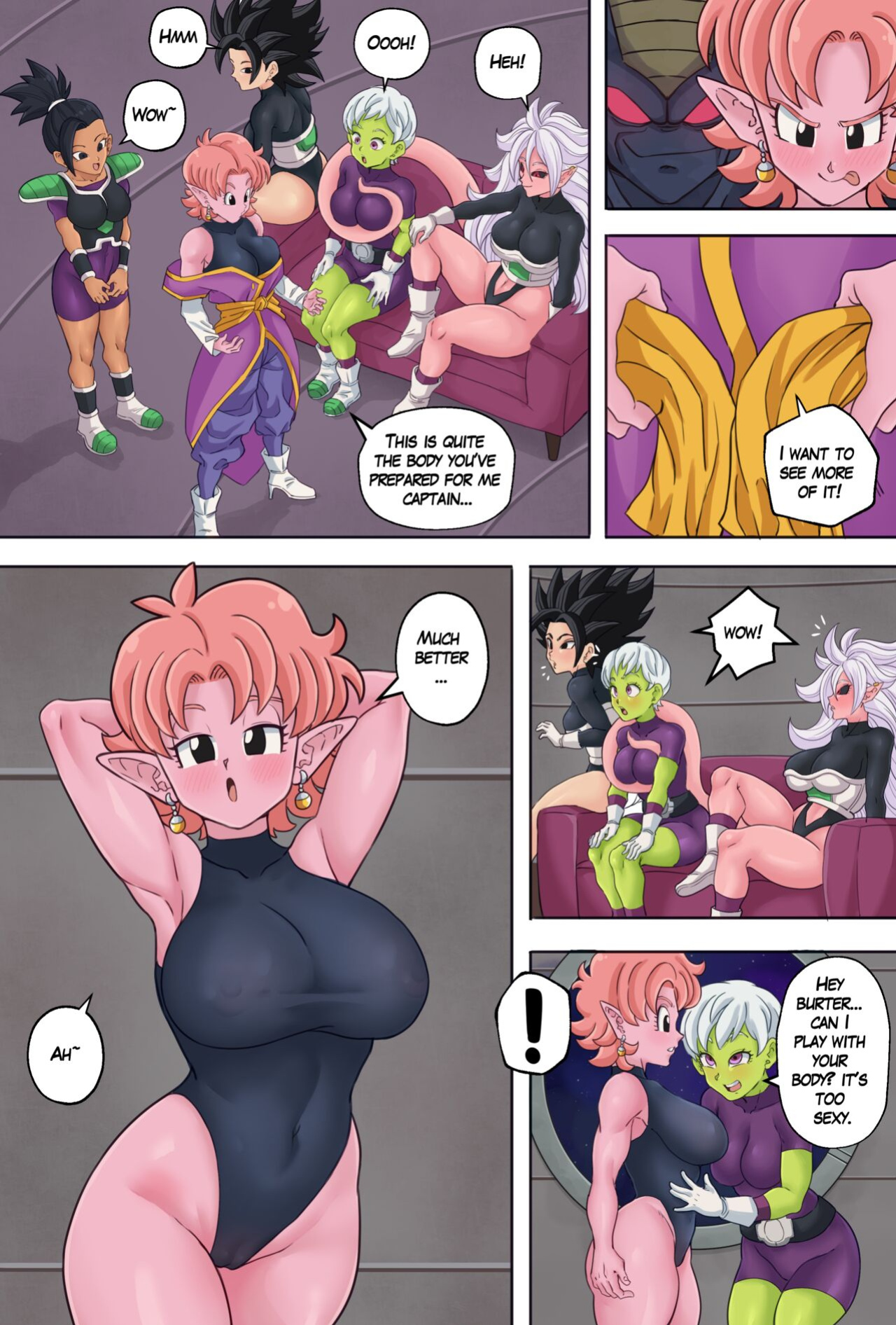 AxlexCima: Body Swap! Pt.7! (Dragon Ball Z) (Completed) English