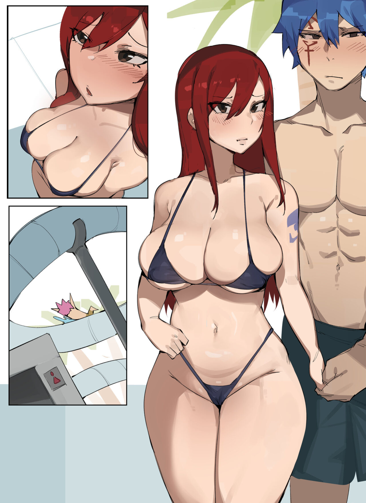 [Elijahzx (ELZX) (Bobtheneet)] Erza x Jellal