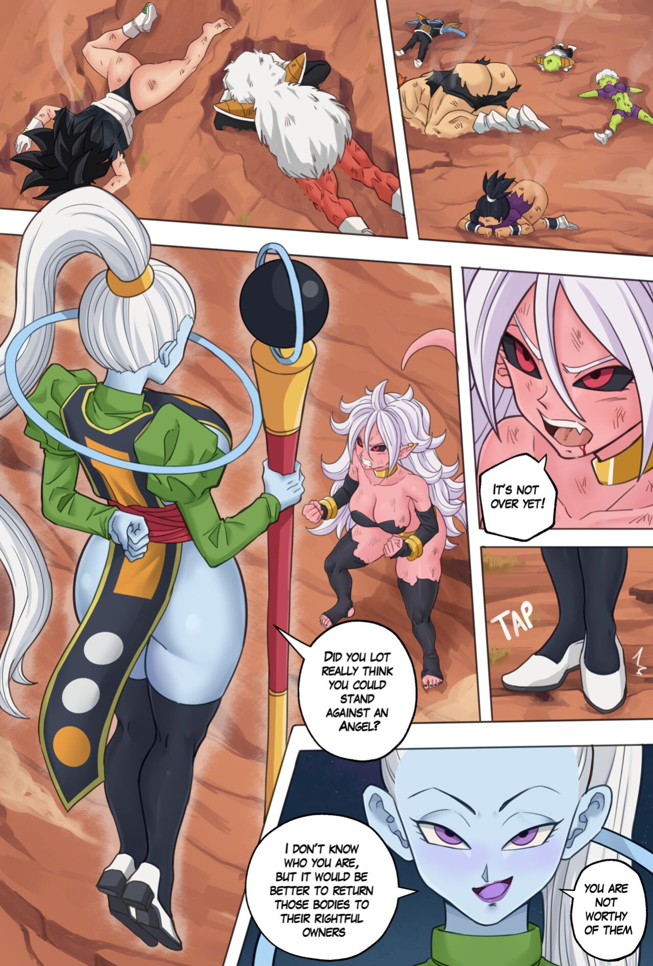 AxlexCima: Body Swap! Pt.8! (Dragon Ball Z) (Completed) English