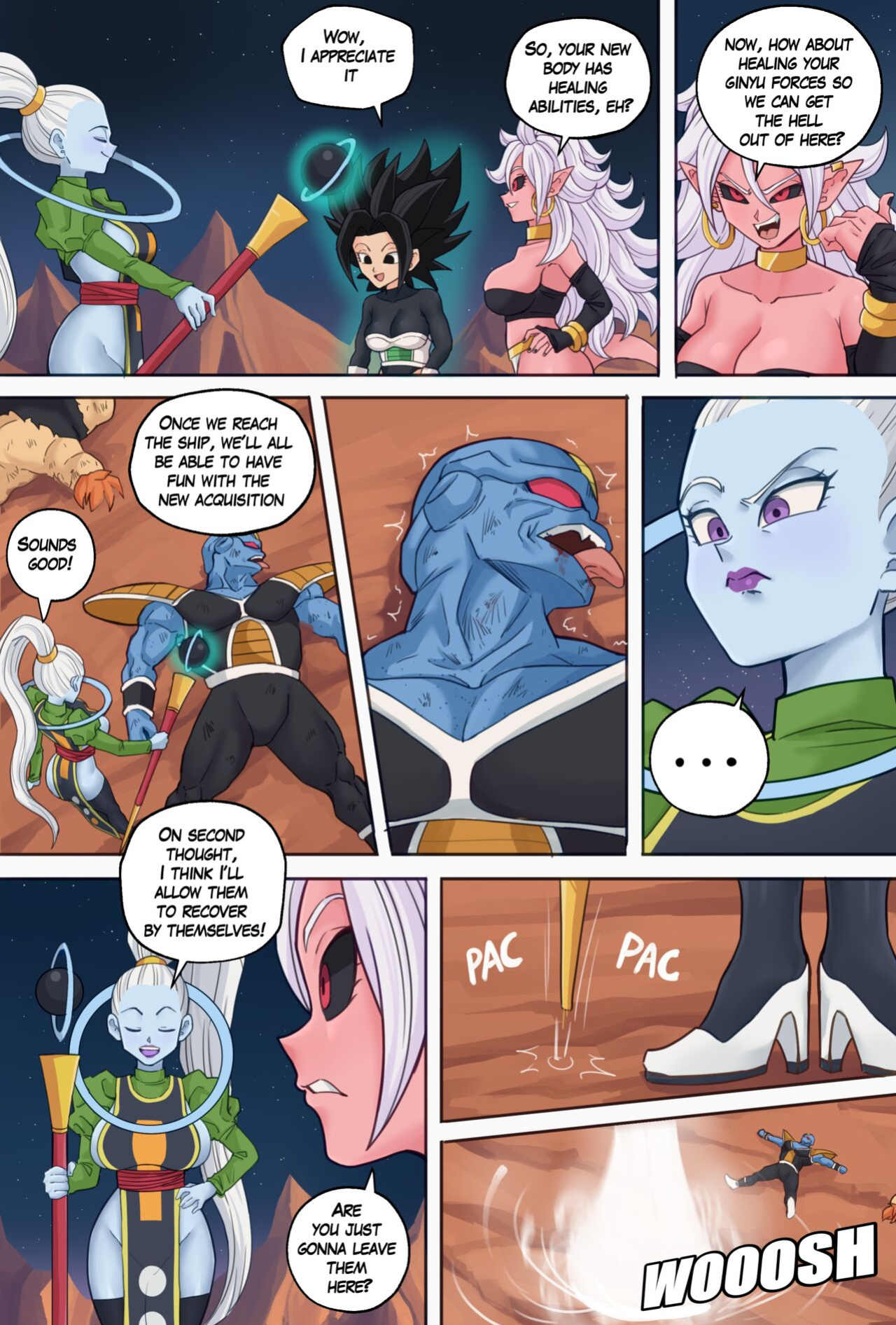 AxlexCima: Body Swap! Pt.8! (Dragon Ball Z) (Completed) English
