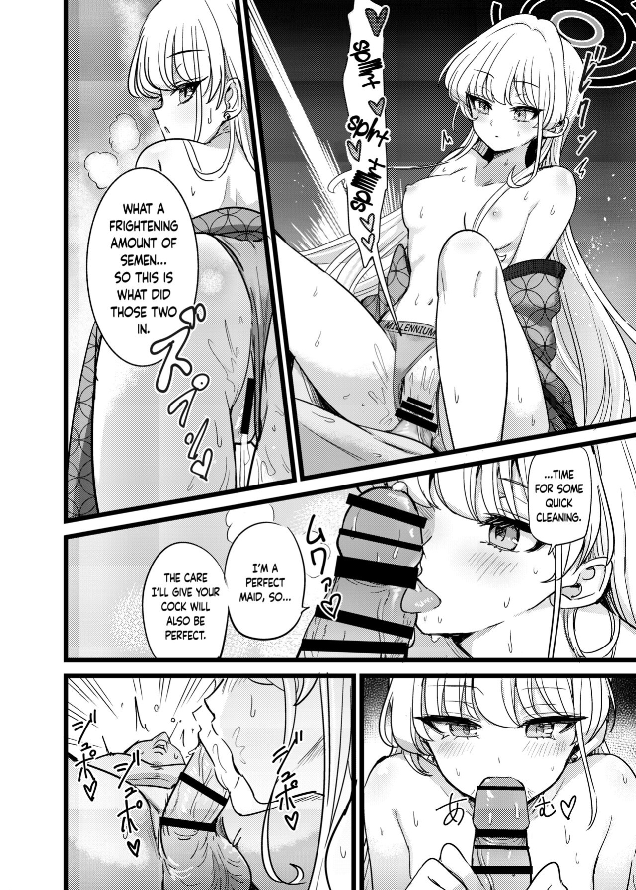 [Hannari Ashigaru (pizzasi)] Yukemuri Biyaku Jiken!! Tatakae!! SEX Avengers!! | The Hot Springs Aphrodisiac Incident! Fight on, SEX Avengers!! (Blue Archive) [Douzo Lad Translations]