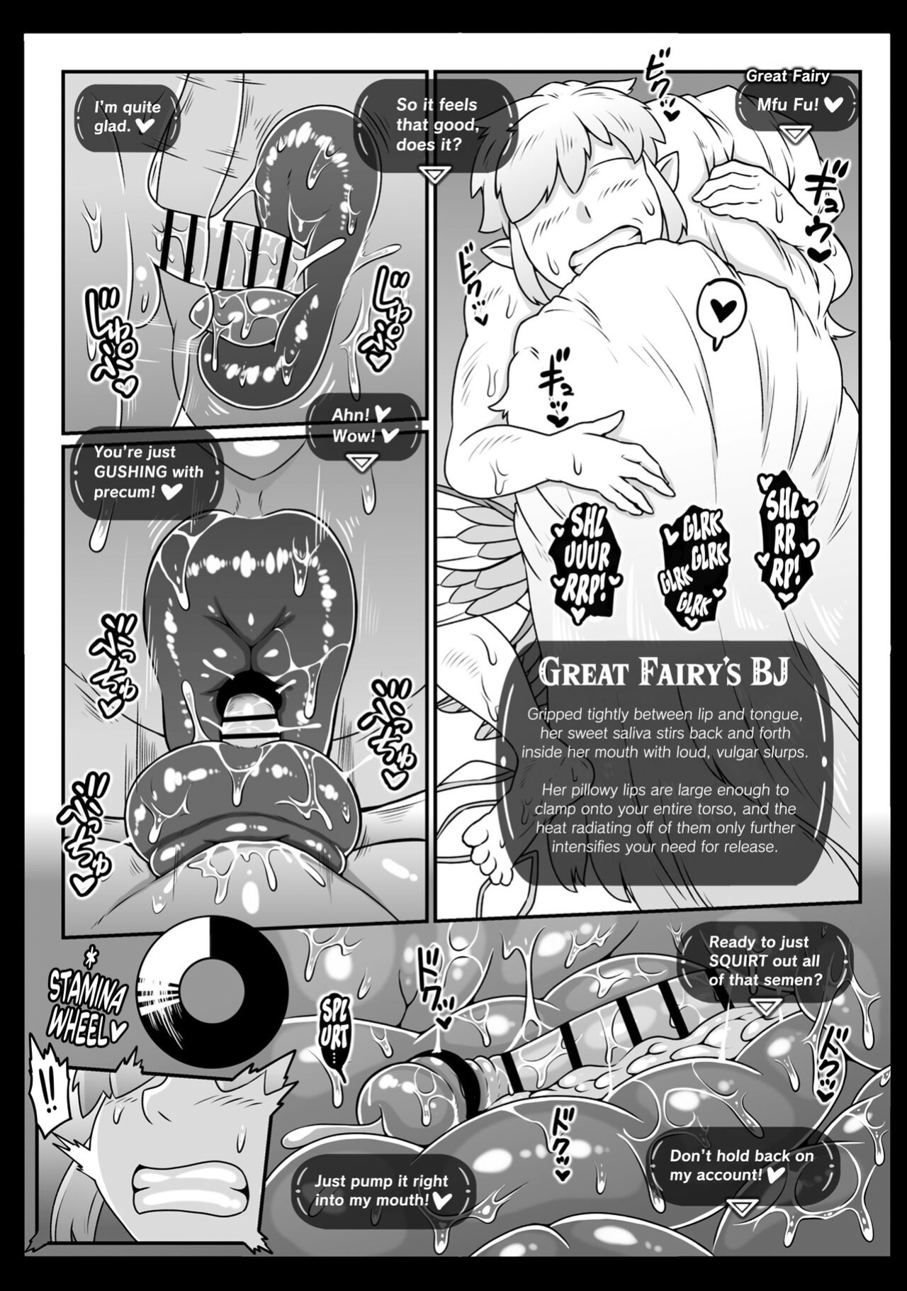 [Whitish Blacker (Andojing)] Daiyousei-sama no Densetsuteki na Tokunou Gohoushi | A Legendary Blessing From The Great Fairy (The Legend of Zelda: Tears of the Kingdom)
