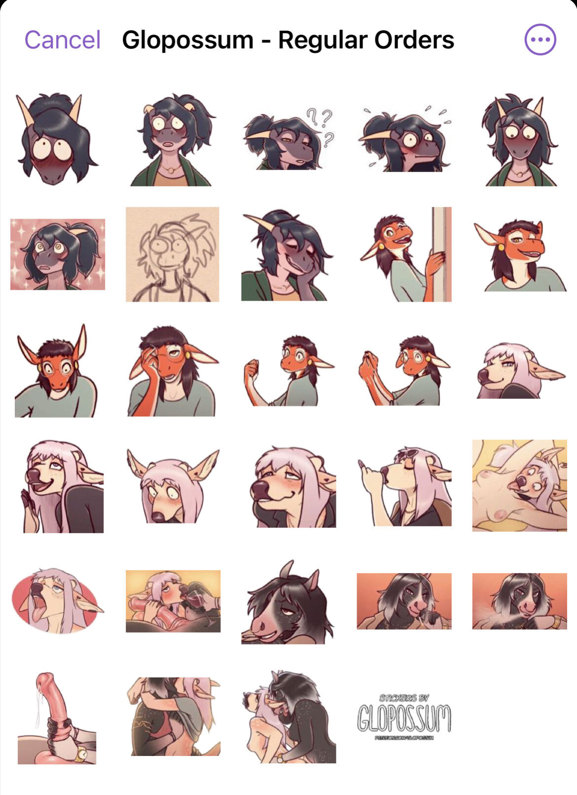 [Glopossum] Regular Orders